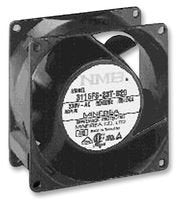 NMB TECHNOLOGIES 3115FS-12W-B30-A00 AXIAL Fan, 80MM x 38MM, 115VAC, 32CFM, 44dBA