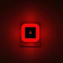 Elsent 4 Pack Red LED 0.5W Night Lights for Sleeping (Dim/Not Too Bright), Plug-in Wall Nightlight with Auto Light Sensor, for Bedroom Bathroom