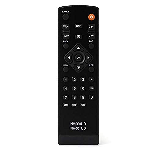 New Nh000ud Nh001ud Remote Replaced for Sylvania Emerson Lc260em2 Lc320em2 Rlc320em1 Lc220em1 Rlc220em1 Rlc320em2f Rlc320em2 Lc401em2f Lc401em2