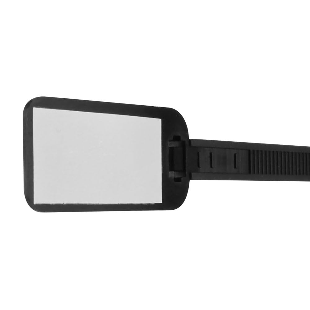 Skywalker 3” Cable Ties w/Write-on Label (Black / 100 Pack)
