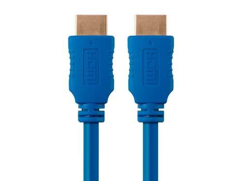 Monoprice 6ft 28AWG High Speed HDMI Cable w/Ferrite Cores - Green