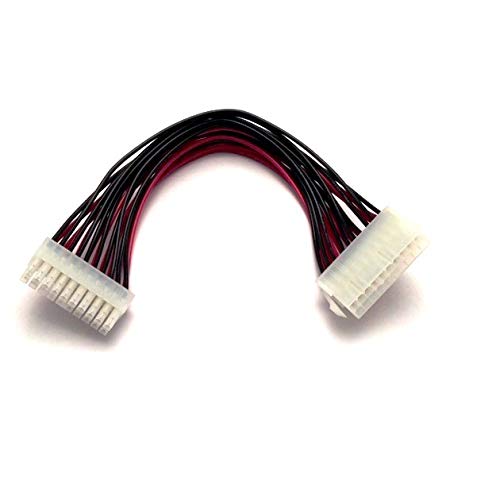 Micro SATA Cables ATX 20 Pin Female to Male Extension Power Crypto Mining Cable