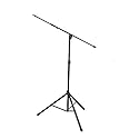 Pyle Strongest HIgh-Performance Adjustable Microphone Suspension Boom Stand | Tripod Mic Stand Mic Adapter & Clamp - Stage, Karaoke Studio, Durable