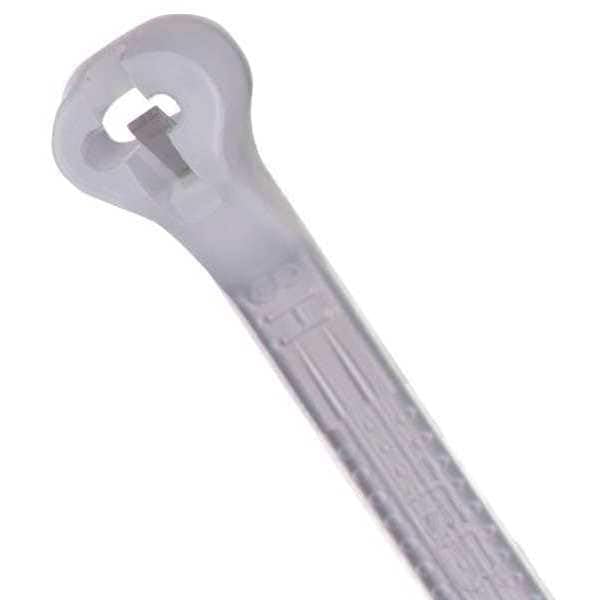 Ty-Rap TY5253MX Cable Tie, 50lb 11.6" Length, Ultraviolet Resistant, Black Nylon with Stainless Steel Locking Device Distributor, Temperature Range