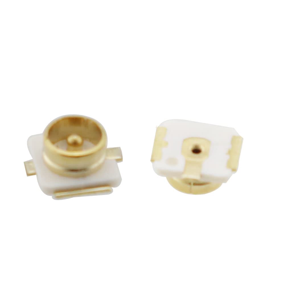 YHXiXi 60PCS PCB Mount Jack Coaxial Connectors SMD SMT Solder for PCB Mount Socket Jack Female RF Coaxial Connector