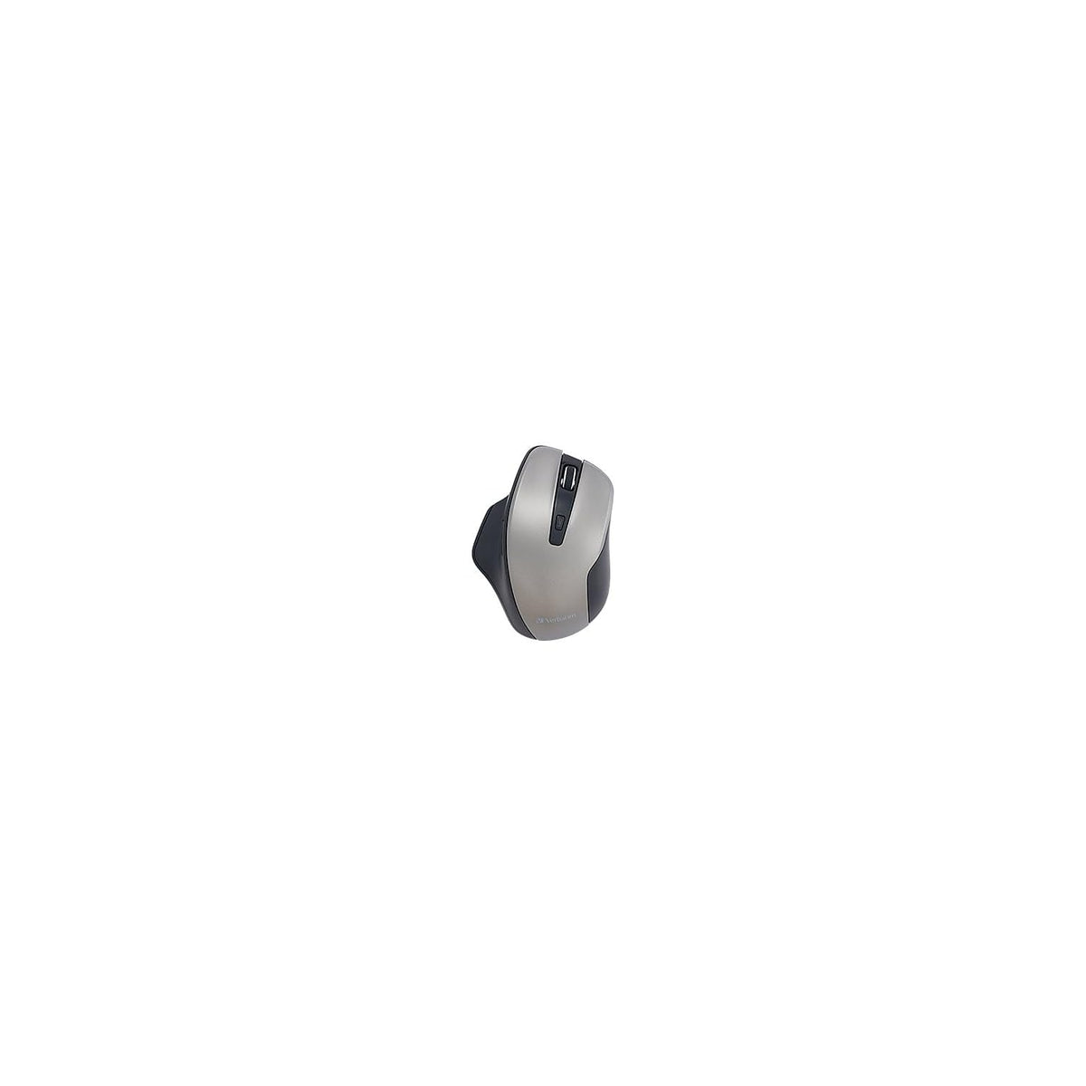 Verbatim Silent Ergonomic Wireless Blue LED Mouse, 6-Button, Graphit