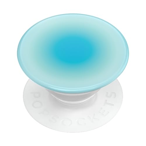 PopSockets Adhesive Phone Grip, Holder, Phone Stand, Light Blue - Tranquil Aura