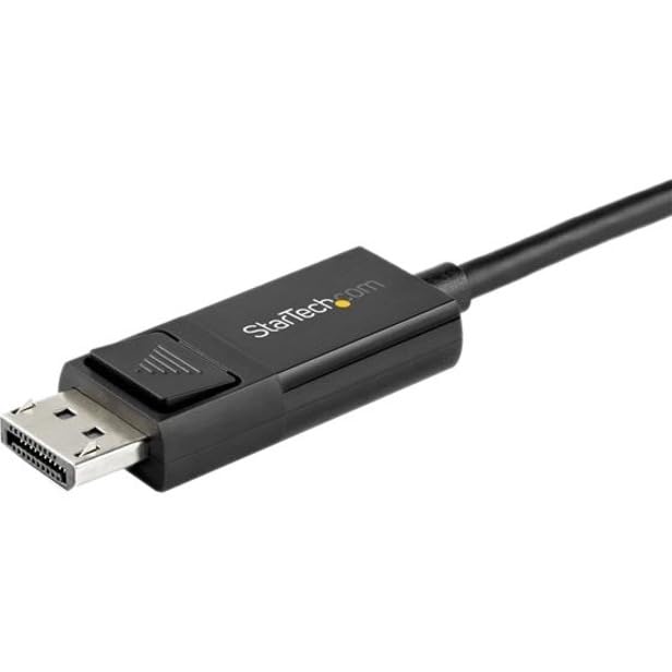 StarTech 3ft Bidirectional USB-C to DisplayPort Cable, 8K (CDP2DP141MBD)