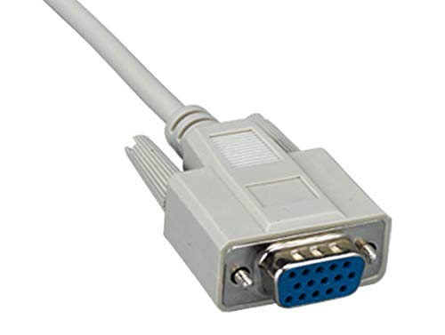 Cable Leader VGA HD15 M/F 14C Monitor Extension Cable (3 Foot (1 Pack))