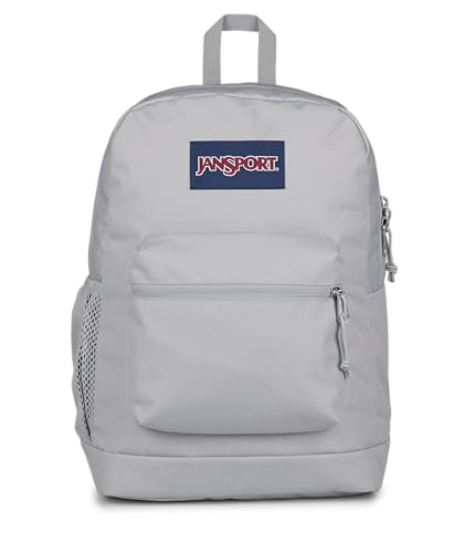JanSport 26L Cross Town Plus Backpack, Grounded Grey