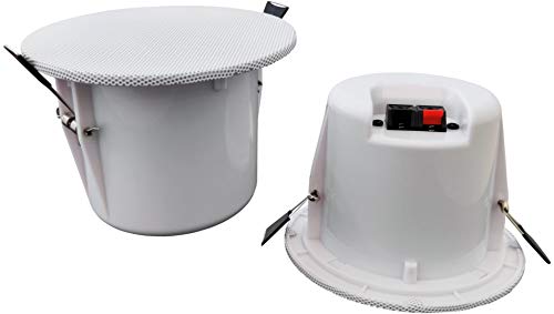 Earthquake Sound ECS 4.0 V2 Edgeless Compact 4-inch in-Ceiling in-Wall Speakers (Pair)