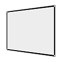Projection Screen, Projector Curtain, Movie Projector Screen, 60-100 Inch Portable Foldable Non-Crease White Curtain Projection Screen 4:3 for Camping