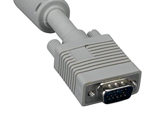 Cable Leader VGA HD15 Male to 4-BNC Male Monitor Cable with Ferrites (6 Foot (1 Pack))