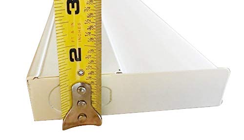 Import iLumina Lighting OEM 18" Replacement Lens/Cover/Diffuser for Low Profile T5 Series Under Cabinet Fluorescent Fixture. Size: Depth - 2-3/4" x