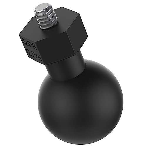 RAM Mounts Cameras Motion Sensors Devices Tough-Ball with 1/4"-20 x .25" Threaded Stud RAP-B-379U-252025 with B Size 1" Ball