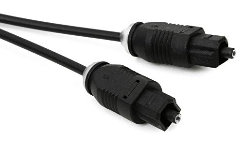Hosa OPT-110 Fiber Optic Cable, Toslink to Same, 10 Feet