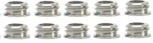 10 x 5.5mm 1/4" to 3/8" Steel Camera Tripod Bushing Adapter Desmond Photographic