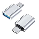 USB C to USB3.0 Female Adapter, USB C Adapter (2 Pack), Type C to USB, 5Gbps high-Speed Data