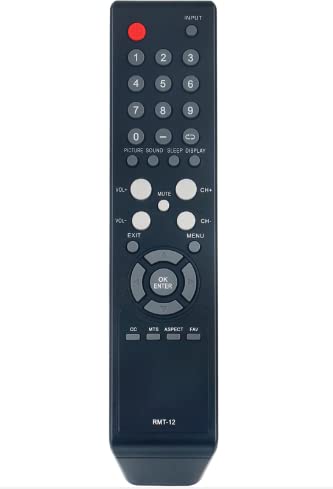 New - RMT-12 Replace Remote Control Compatible with Westinghouse TV EW46T4LZ CW39T8RW VR-5585DFZ