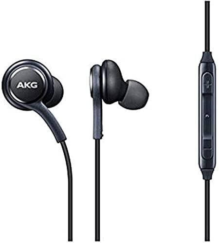 UrbanX Premium Stereo Headphones with Microphone 3.5mm Jack - Compatible with Samsung Galaxy S8, S9, S8 Plus, S9 Plus, Note 8 - Designed by AKG…