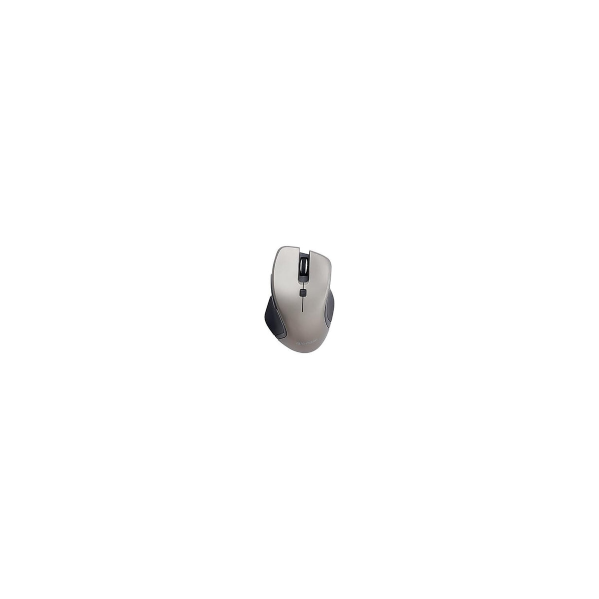 Verbatim USB-C Wireless Blue LED Mouse, 6-Button, Adjustable DPI, Graphite