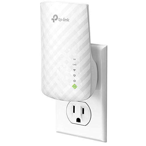 TP-Link WiFi Extender with Ethernet Port, Dual Band 5GHz/2.4GHz, Up to 44% More Bandwidth Than Single Band, Covers Up to 1200 Sq.ft and 30 Devices
