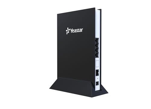 YEASTAR NeoGate 4FXS Port Gateway, 4FXS Ports, Sip & Iax Compatible, Black