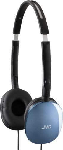 JVC Flats On-Ear Wired Headphones - Flat Foldable Design - 30mm Driver for Powerful Sound - Soft Ear-Pads for Comfort - Steel Headband - Lightweight…