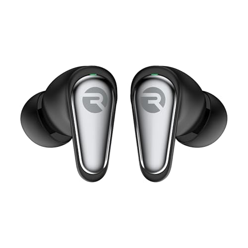 Raycon Pro Earbuds Wireless Bluetooth + 6 Microphones with Hybrid Active Noise Canceling, Sweat & Water-Resistant Earphones, Premium Wireless Ear…