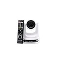 PTZOptics Move SE 20x 1080p Full HD Advanced PTZ Auto-Tracking Pan Tilt Zoom Camera for Live Streaming and Video Production (White)