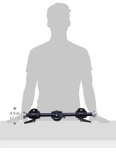 Manfrotto 131DDB Double Head Support - Black (#131DDB)