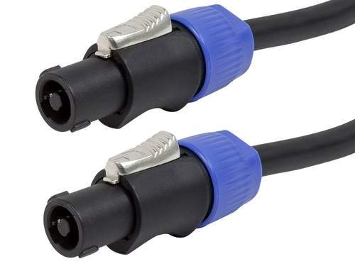 Monoprice 10ft 12AWG 2-conductor Speakon Type NL4FC Female to Speakon Type NL4FC Female Cable