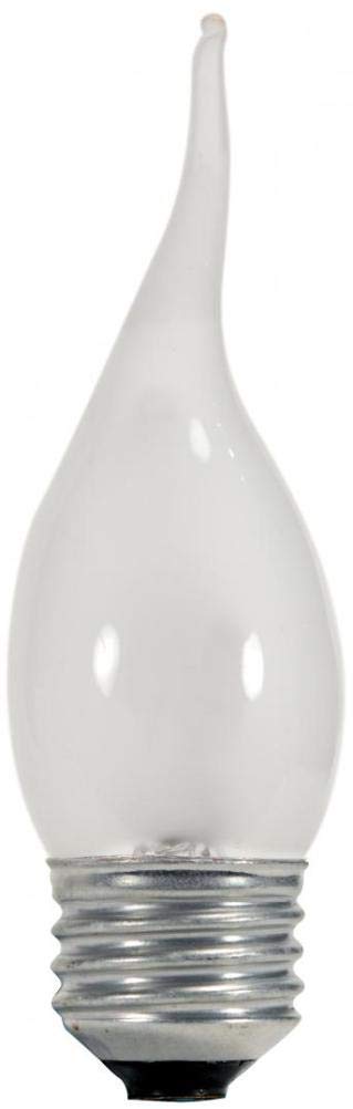 Satco 02447 - 43EFF/HAL/120V/E26 CARD S2447 Decorative Halogen Light Bulb2