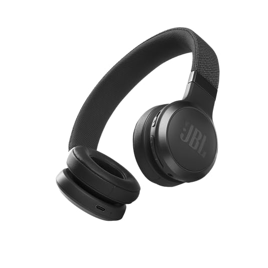 JBL Live 460NC Wireless On Ear Noise Cancelling Headphone Bundle with gSport Case (Black)