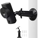UYODM Wall Mount Compatible with SimpliSafe SimpliCam 1080p Wired Indoor Home Security Camera, 360 Degree Adjustable Aluminium Wall Mounting Bracket