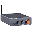 Jancane Amplifier Mini Home Audio Stereo Bluetooth 5.4 Component Amplifier, 300W x2 Wireless TPA3255 2 Channel Class D Amp, Home Outdoor Audio