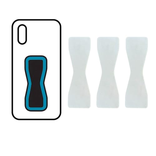 LOVEHANDLE Spare Parts Kit for Universal Phone Grip - Replacement Adhesive, and Silicone Adapter Sticker - Compatible with Smartphones & Mini Tablets