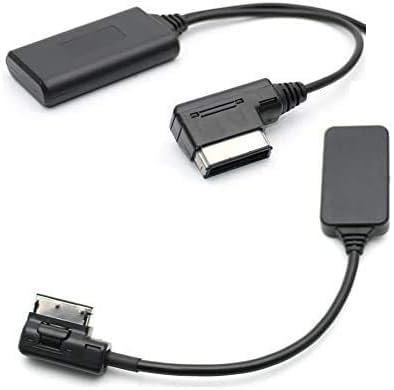 weevoo AMI MDI MMI Interface Bluetooth Module AUX Receiver Cable Adapter for Audi VW Radio Stereo Car Wireless A2DP Audio Input(MMI 3G)