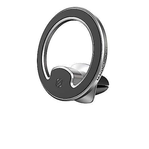 Scosche MagicMount MEMSV Elite2 Magnetic Phone Mount for Car Vent, MagSafe Phone Holder with 360° Adjustable Magnet Head, Cell Phone Stand Compatible