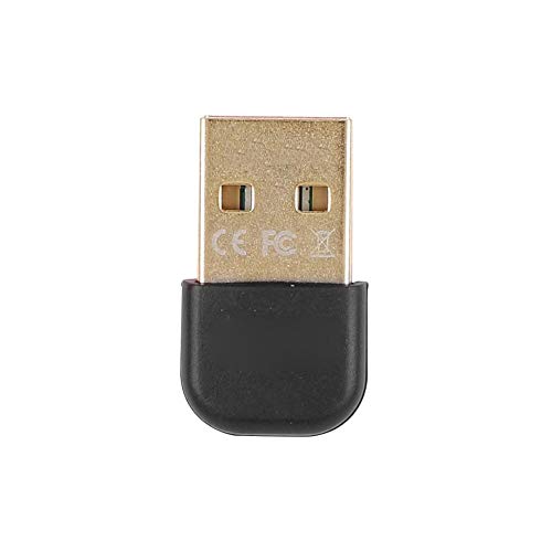Bluetooth Adapter,Double Gold-Plated USB 3Mbps Bluetooth Adapter,with -403 CSR8510 Chip,for Mobile Phone/Tablet(Black)
