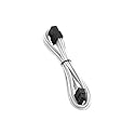 CableMod Classic ModFlex Sleeved 8-pin PCI-e Extension (White, 45cm)