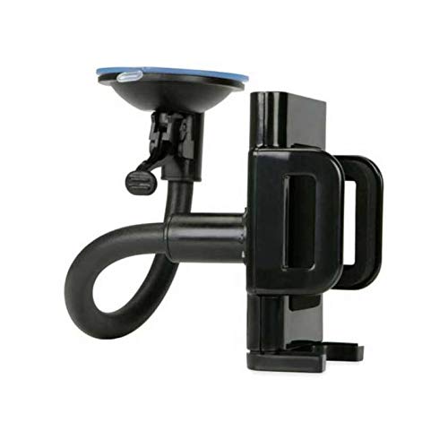 2-in-1 Car Mount Windshield Dash AC Air Vent Phone Holder Rotating Dock Gooseneck for Verizon Motorola Moto Z Droid - Verizon Motorola Moto Z Force