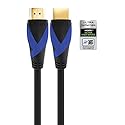 U9 8K Certified Ultra High Speed HDMI Cable 2.1 48Gbps 8K60Hz 4K120Hz eARC ARC HDR ALLM VRR QFT QMS | 1m / 3.3 feet | U9-8KP-3F