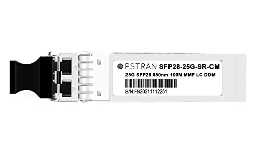 OPSTRAN 25GBASE-SR SFP28 Optical Transceiver Module Compatible with Cisco SFP-25G-SR-S SFP-10/25G-CSR-S 850nm 100m DOM Duplex LC MMF