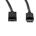 Rocstor Y10C127-B1 Premium DisplayPort to HDMI Converter Cable - 6 ft. - 4K - for Monitor, Projector, Ultrabook, TV, Graphics Cards, Notebook