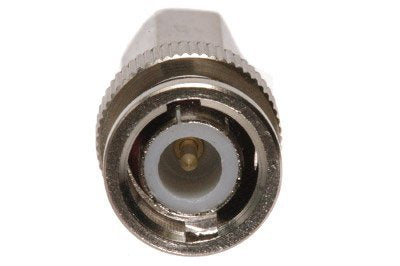 BeElion 20 PCS BNC Male Twist-on Connector for RG59 Coaxial Cable - 75 Ohm, Nickel-Plated Phosphor Bronze Housing, Brass Contacts - for CCTV Security