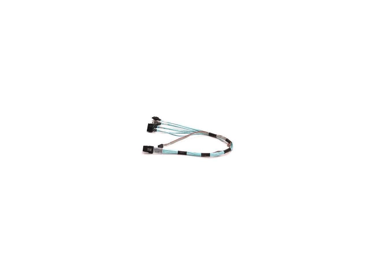 Supermicro Cable CBL-0097L-03 30AWG 50CM Ipass to 4 SATA with 50cm SB S Retail