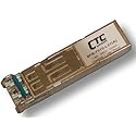 CTCUnion SFP (miniGBIC) Optical Module, Single Mode, Gigabit 1.25G Rate, 1000Base LX, 10Km, LC Connector, 1310nm