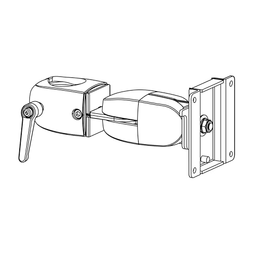 Ergotron - DS100 Clamping Double Pivot - Add-on for DS100 Monitor Stands