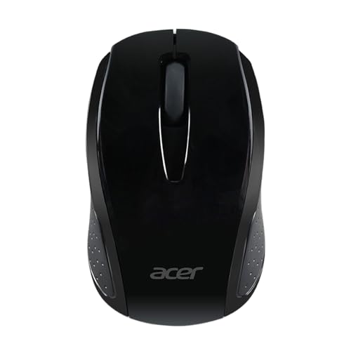 acer RF Wireless Mouse M501 (Black), Works with Chromebook, with USB Plug and Play for Right/Left Handed Users (for Chromebooks, Windows PC & Mac